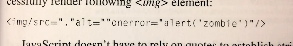onerror alert zombie
