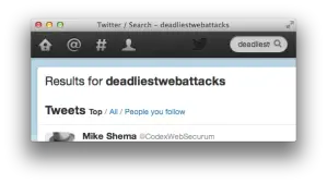 Twitter search