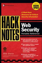 Hack Notes: Web Security book cover