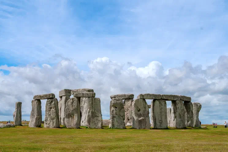 Stonehenge on a summer day