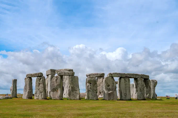 Stonehenge on a summer day