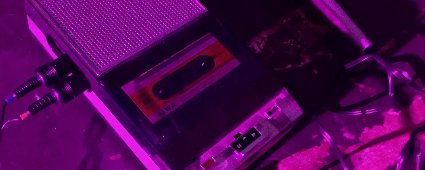 tape recorder