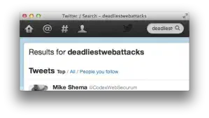 Twitter search